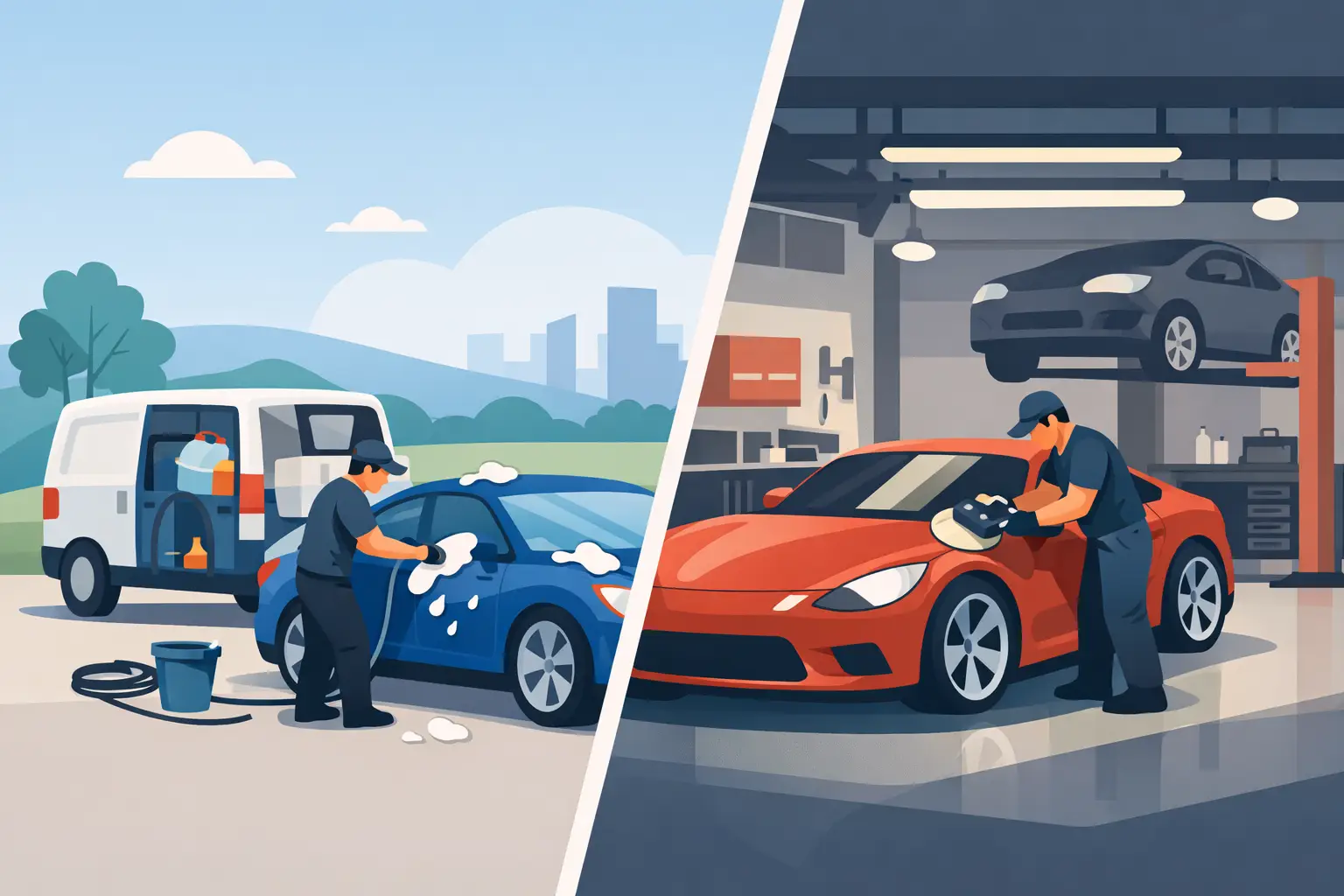 Mobile Detailing vs Shop: Which Service Fits?