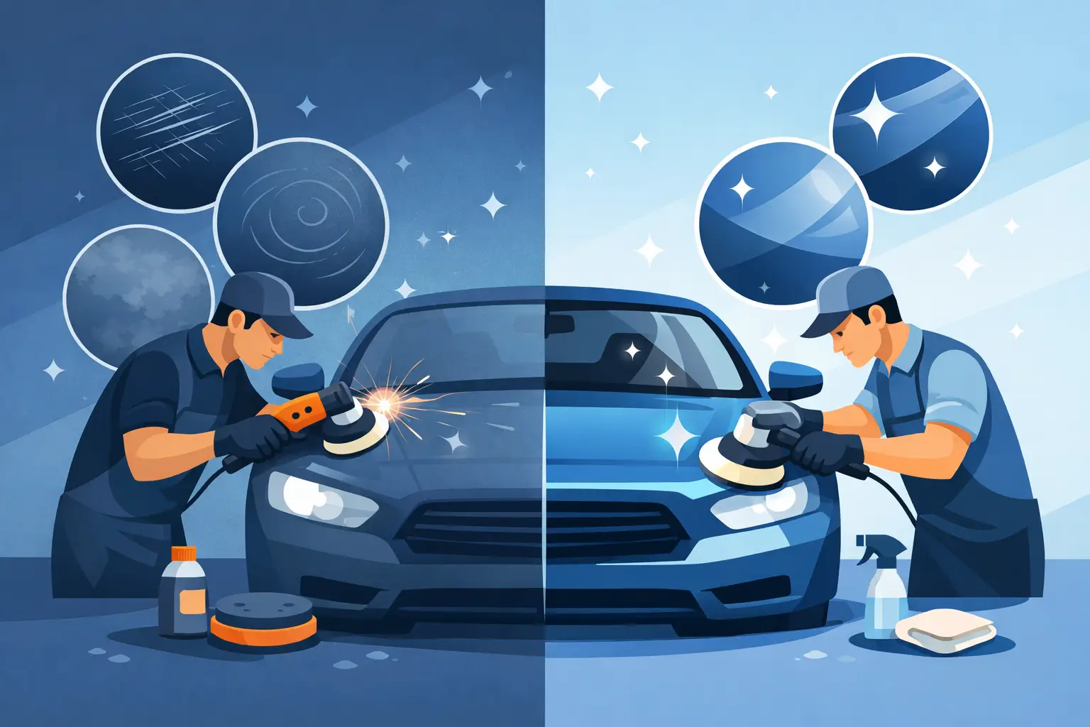 Paint Correction vs Polishing: Which Is Right?