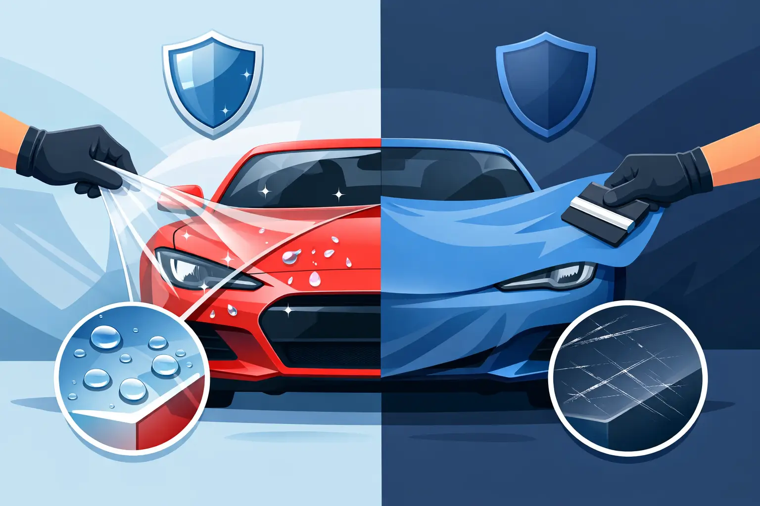 PPF Versus Vinyl: Which Protects Your Paint?